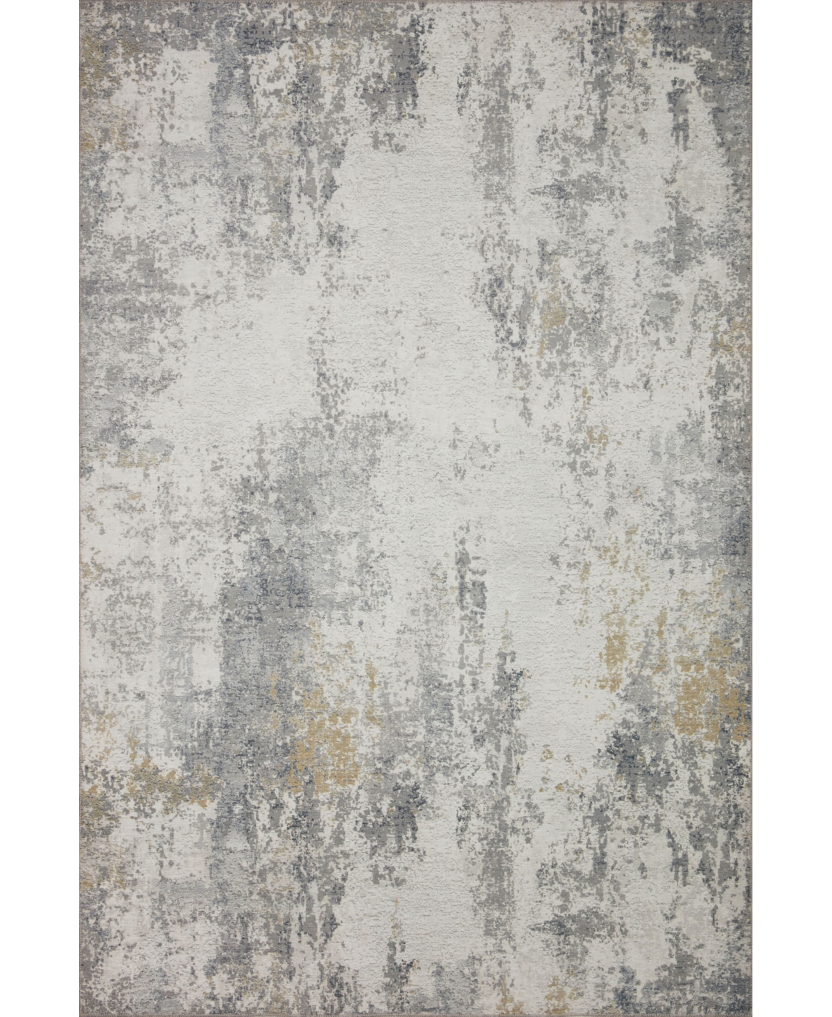 Loloi Ii Drift Drifdri-02 7'6in x 9'6in Area Rug - Ivory, Gray