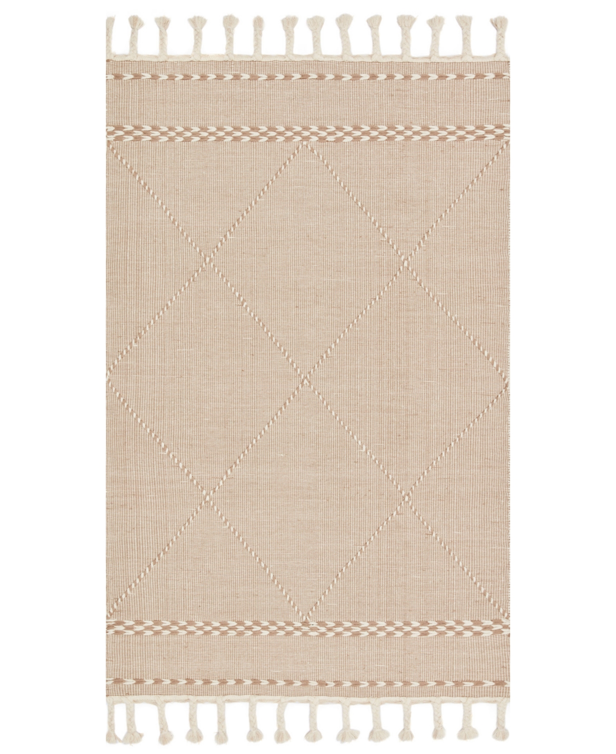 Loloi Ii Sawyer Sawysaw-03 5' x 7'6in Area Rug - Ivory, Beige