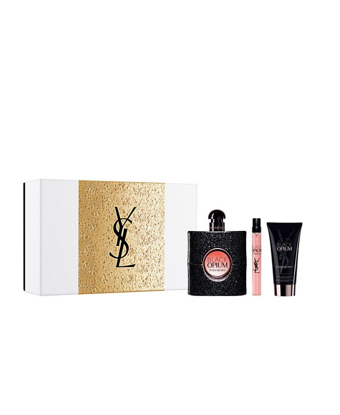 kaas Rimpels Bewustzijn Yves Saint Laurent 3-Pc. Black Opium Eau de Parfum Gift Set & Reviews -  Perfume - Beauty - Macy's