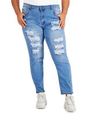 Gogo Jeans Trendy Plus Size High-rise 