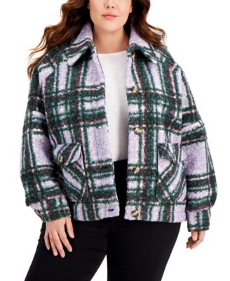 Calvin Klein Women's Plus Size Plaid 