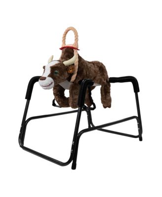 Rockin' Rider - Bronco Talking Plush Spring Bull