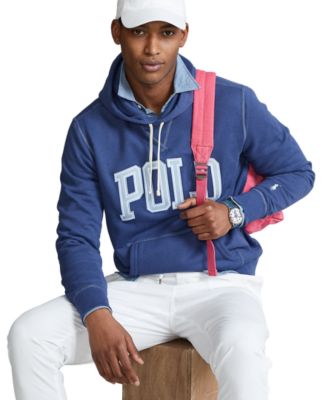 polo ralph lauren men's rl fleece hoodie