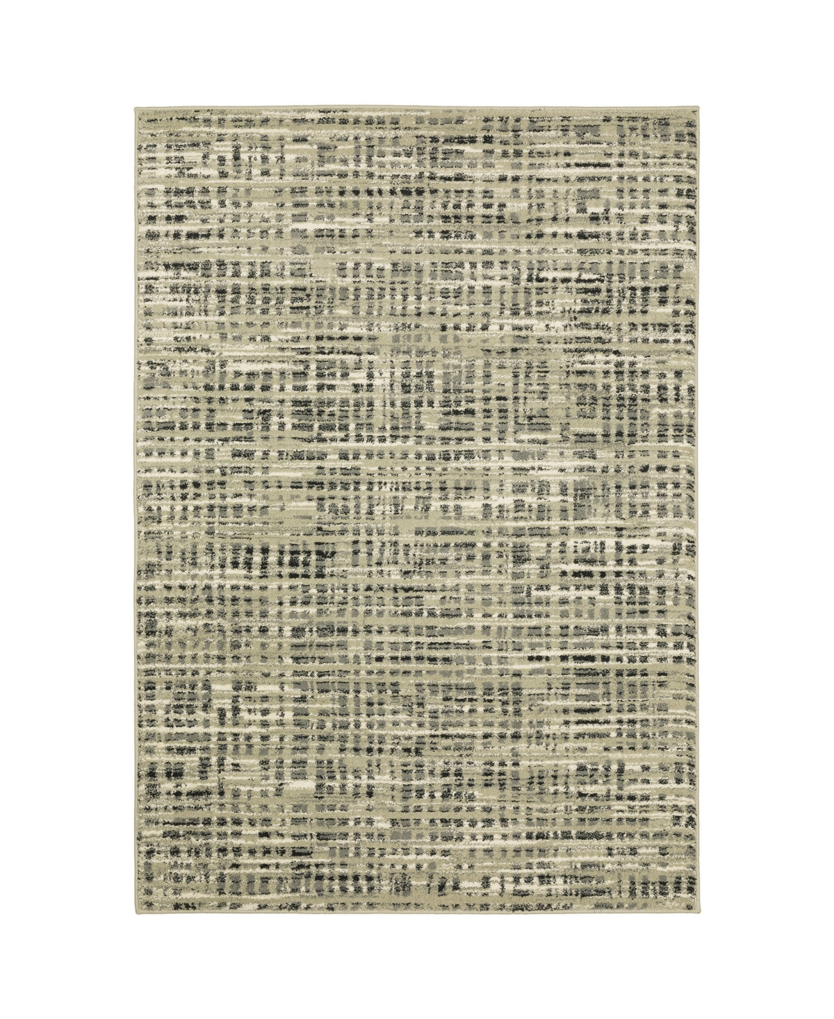 Jhb Design Seneca Sen02 5'3" X 7'3" Area Rug In Beige