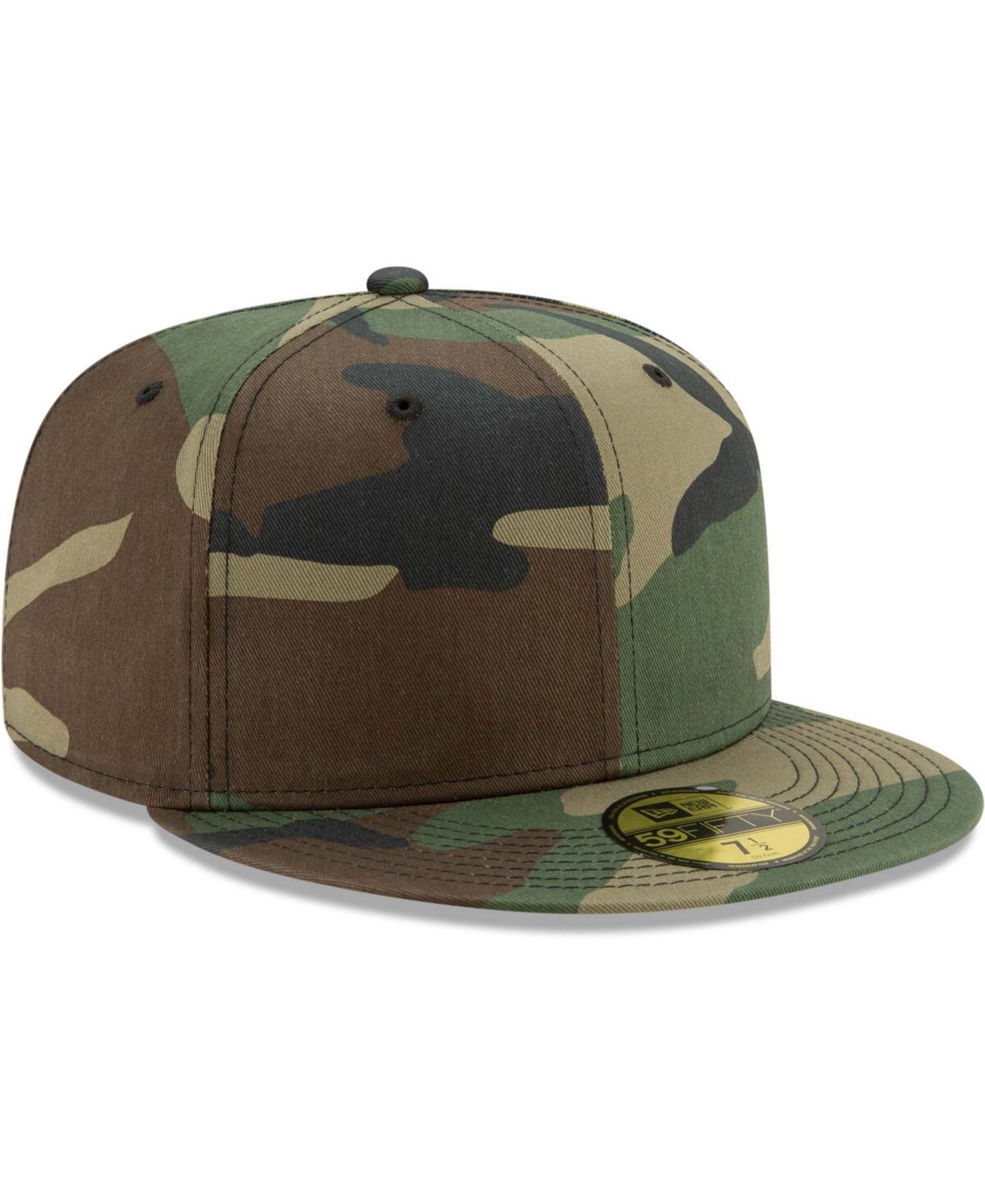 Мужская кепка New Era Camo Blank 59FIFTY Fitted Hat — фото 3