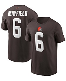 Men's Cleveland Browns Baker Mayfield Name & Number T-Shirt