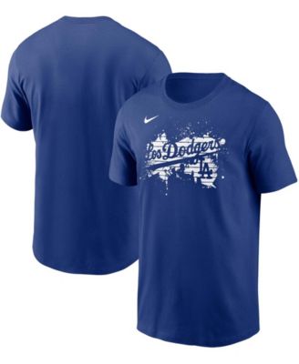 Men's Los Angeles Dodgers Nike Royal 2021 Gold Program Logo T-Shirt