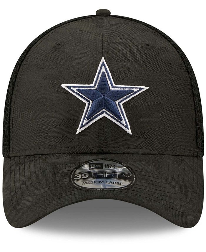 New Era Men's Black Dallas Cowboys Camo Tone 39THIRTY Flex Hat - Macy's