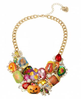Betsey Johnson Candy Statement Necklace 
