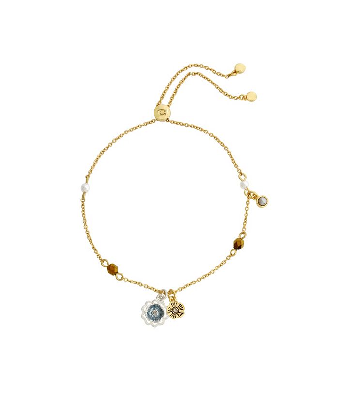 Coach tea rose bracelet outlet
