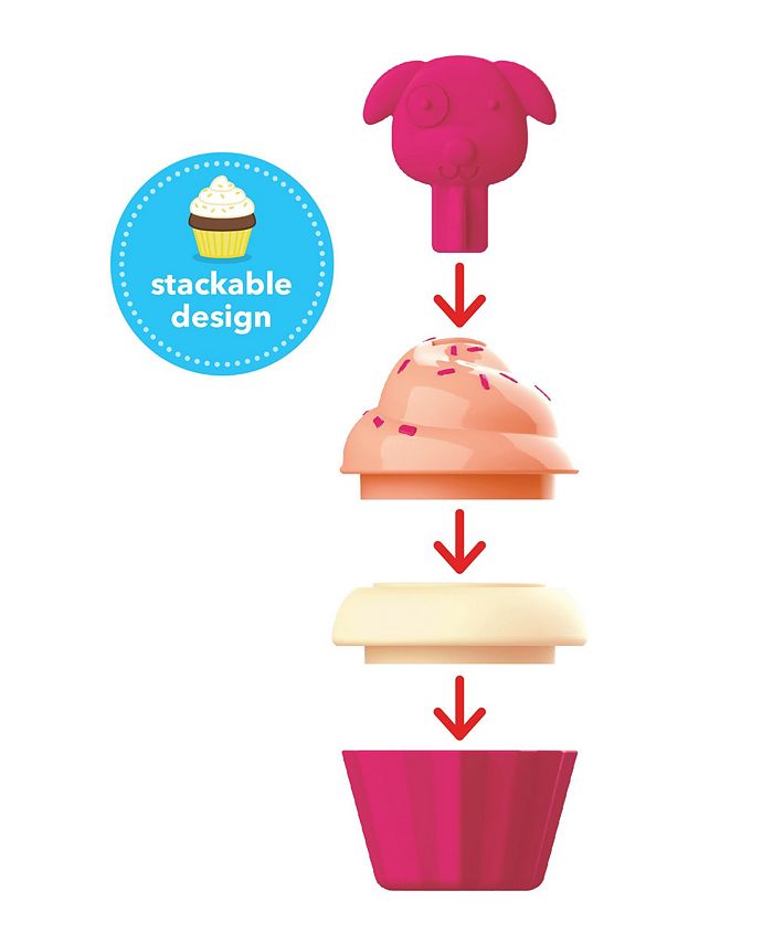 zoo sort and stack cupcakes