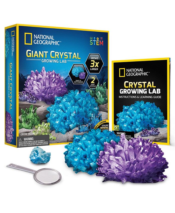 National Geographic Giant Crystal Growing Lab Macy's