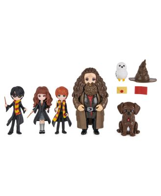 Wizarding World Harry Potter, 8-inch Harry Potter & Hermione Granger Dolls  & Accessories Gift Set, over 20 Pieces, Kids Toys for Ages 6 and up