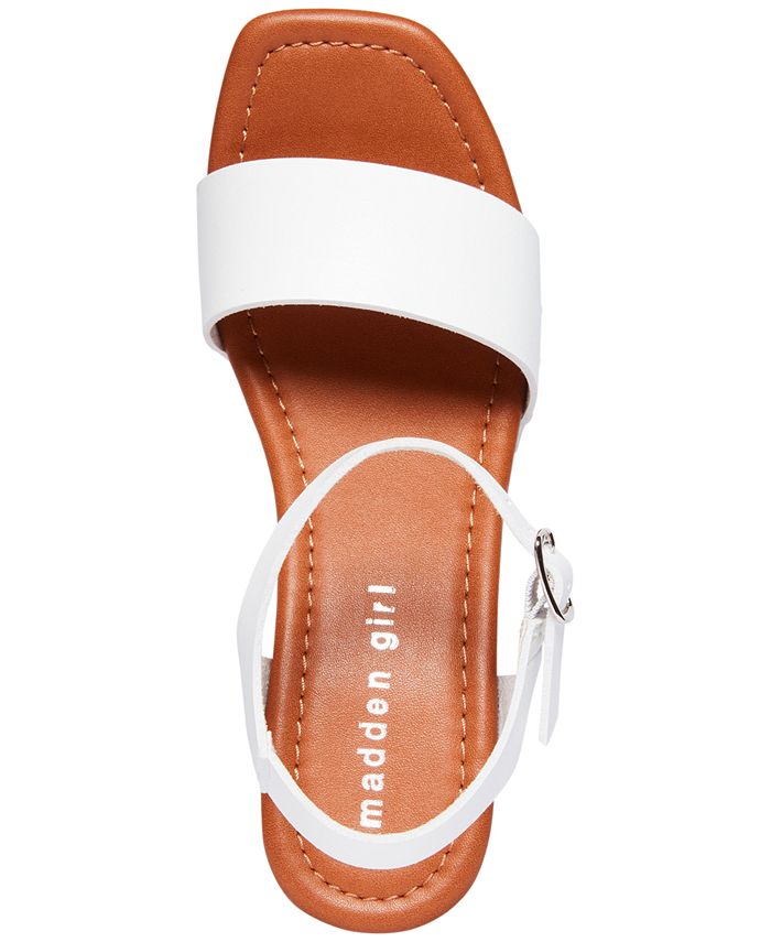 Madden Girl Dani TwoPiece Wooden Platform Sandals & Reviews Sandals
