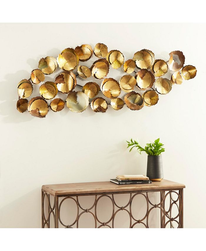 Rosemary Lane Contemporary Ornamental Metal Wall Decor - Macy's