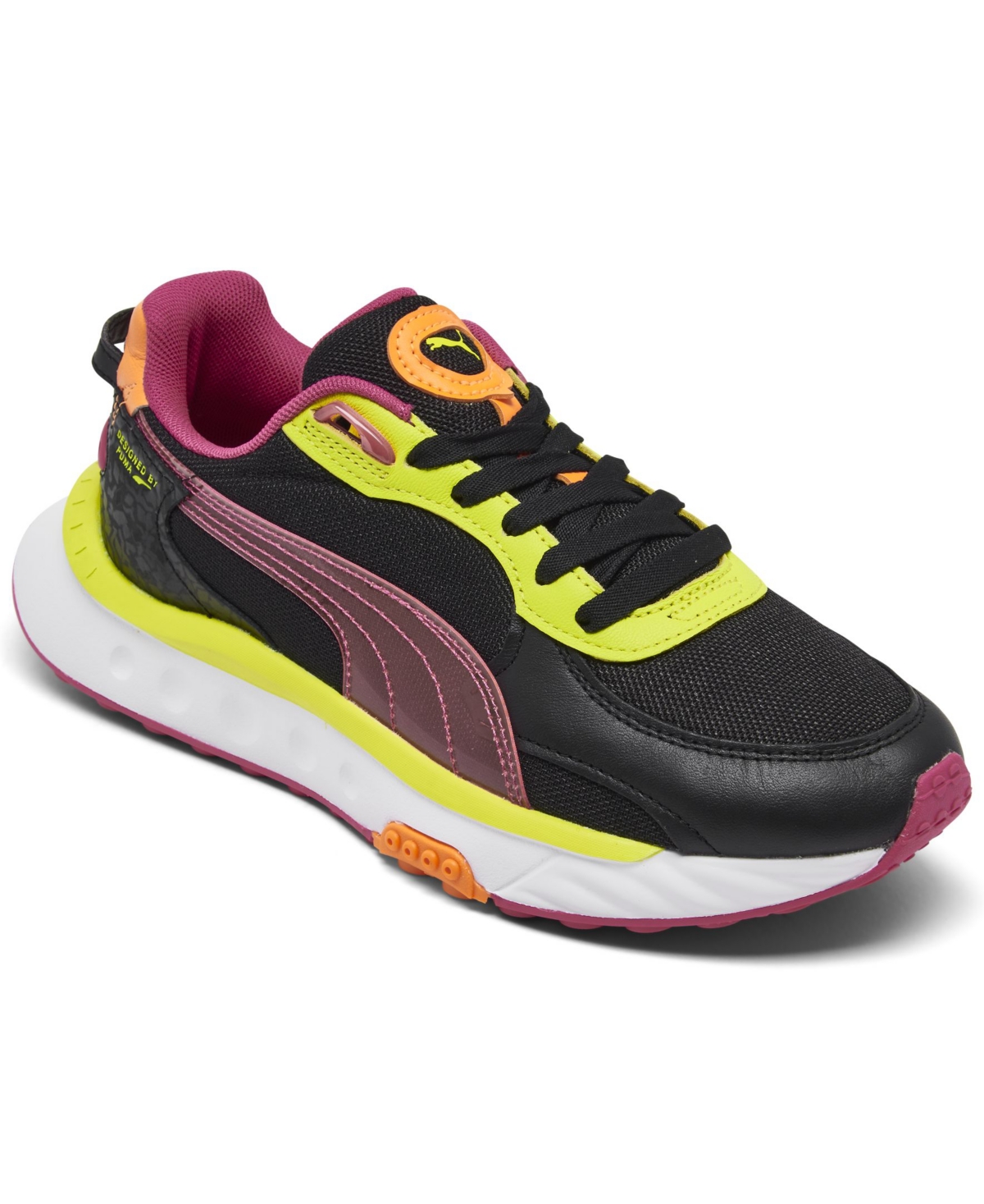 Puma Women's Wild Rider City Lights Casual Sneakers from Finish Line ...