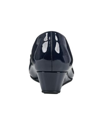 Women's Candra Peep Toe Wedge Dress Pumps