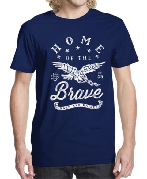 Мужская футболка Buzz Shirts Live Free USA Graphic