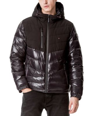 fitted hooded jacket