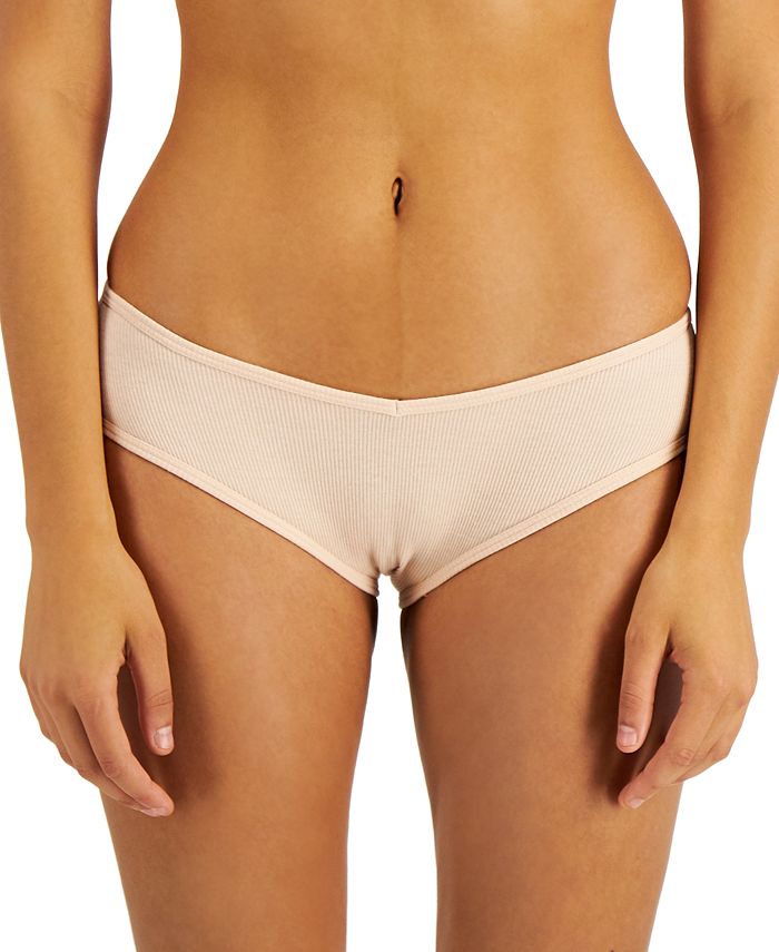 Jenni Women's Ribbed String Bikini Underwear, Created for Macy's - Macy's