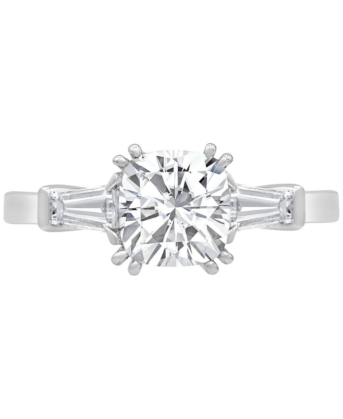Badgley Mischka Certified Lab Grown Diamond Engagement Ring (2-1/2 ct. t.w.) in 14k Gold
