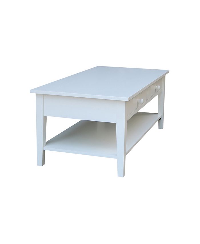 Spencer Coffee Table- White