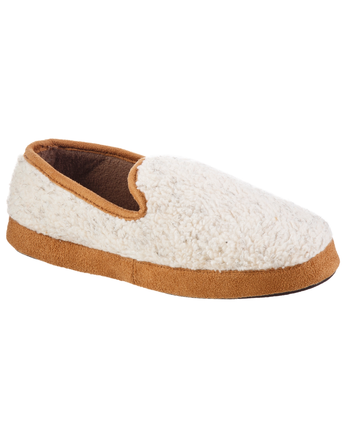 Isotoner Men's Memory Foam Berber Rhett Loafer Slippers