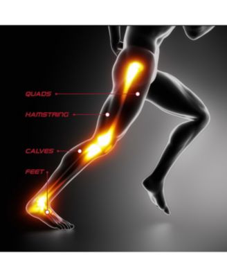Tzumi PROfit Leg Compression Foot Massager with Multiple