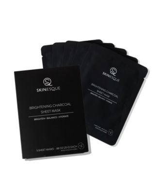 Skinesque - Brightening Charcoal Sheet Mask