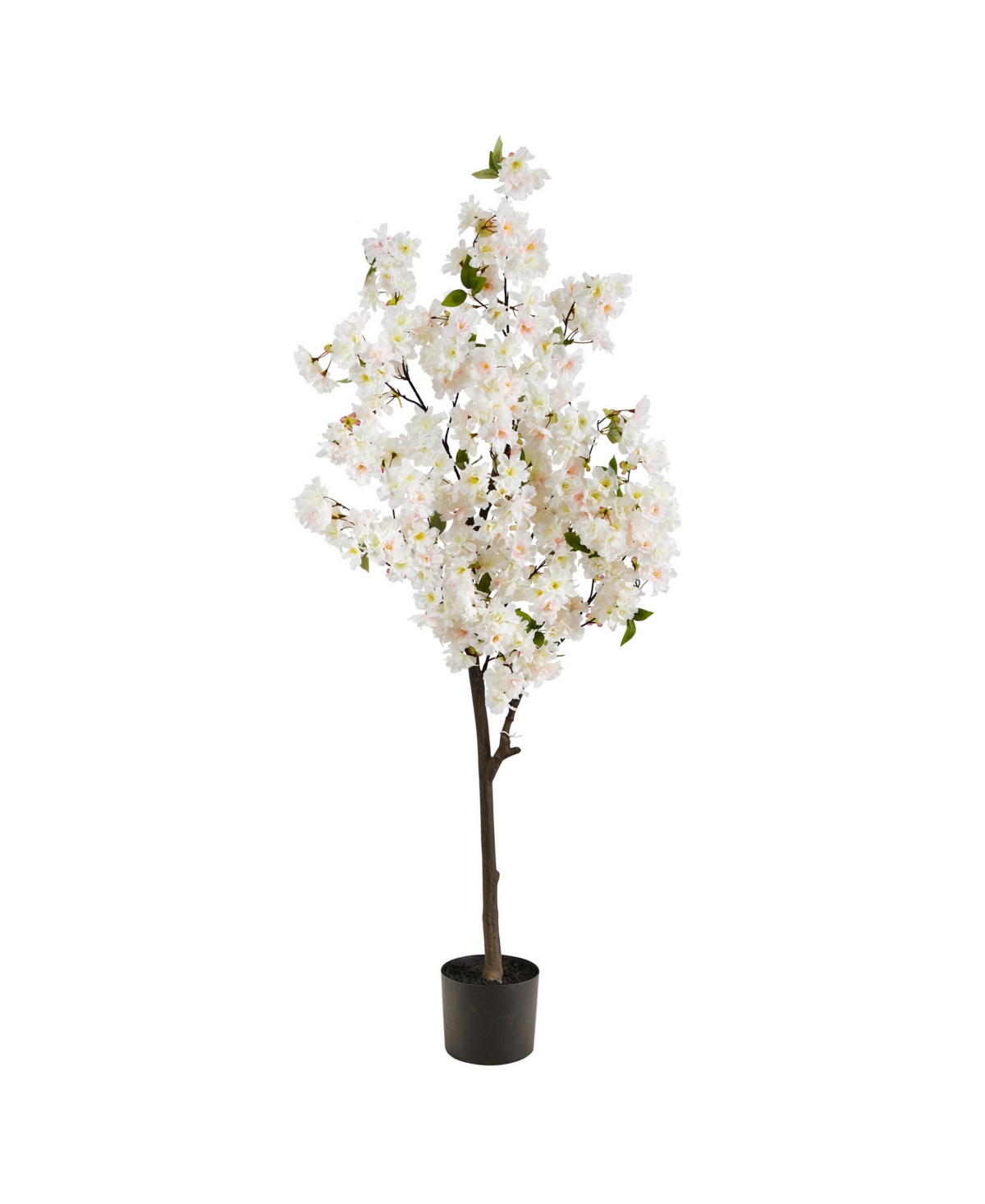 Nearly Natural 5ft Bougainvillea Artificial Tree In White