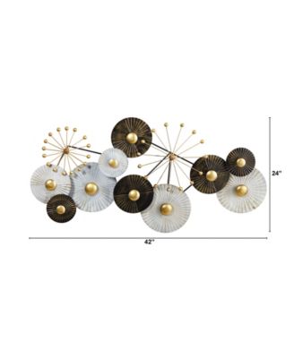 Urban Layered Wall Art Decor, 3.5' x 2'