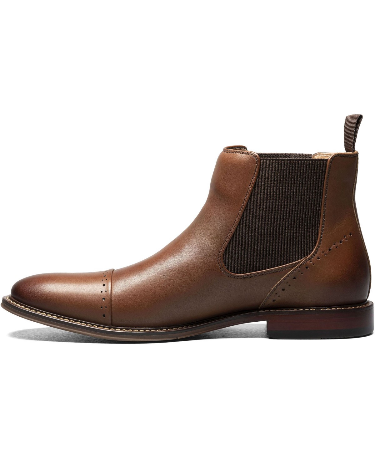 Мужские ботинки Stacy Adams Men's Maury Cap Toe Chelsea Boots — фото 8