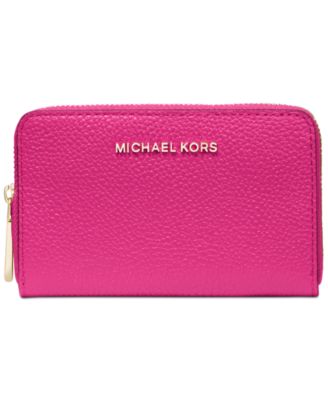 michael kors jet set small zip around card case