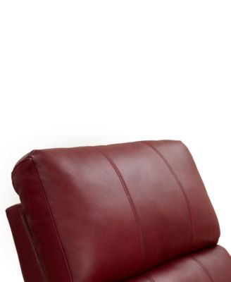 Harrison Leather Pushback Recliner
