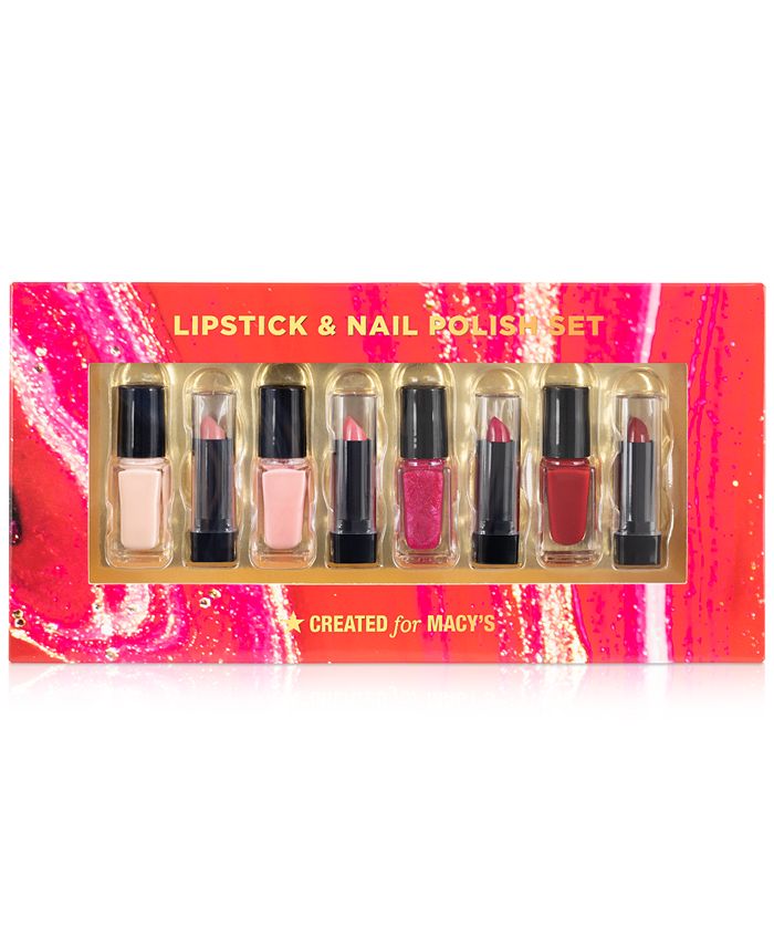 Created For Macy's 8Pc. Lipstick & Nail Polish Set, Created for Macy's