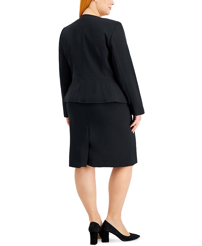 Le Suit Plus Size Cardigan Jacket & Sheath Dress & Reviews - Wear to ...