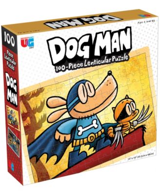 University Games Dog Man Adventures Lenticular Jigsaw Puzzle - 100 Piece