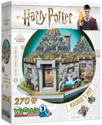 Wrebbit Harry Potter Collection - Hagrid's Hut 3D Puzzle - 270 Piece