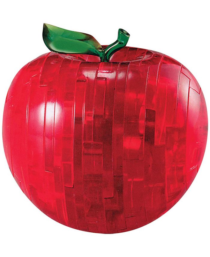 Areyougame 3D Crystal Puzzle Apple Red 44 Piece Macy s