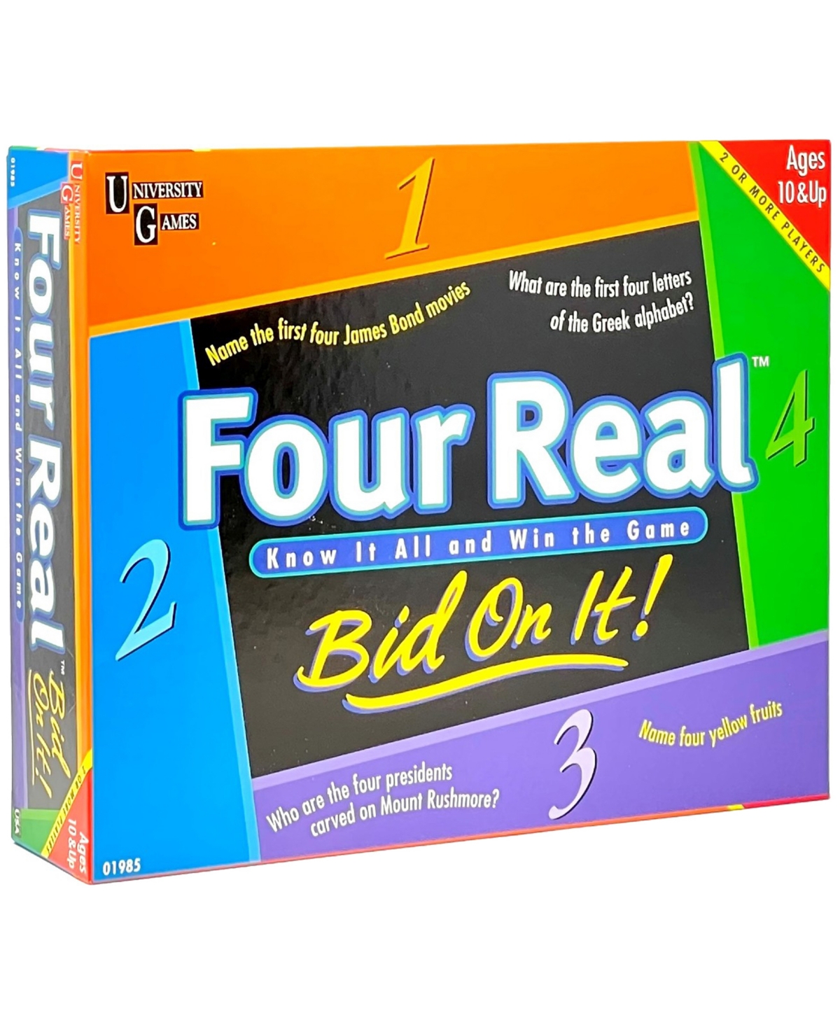 University Games Kids' Four Real In No Color