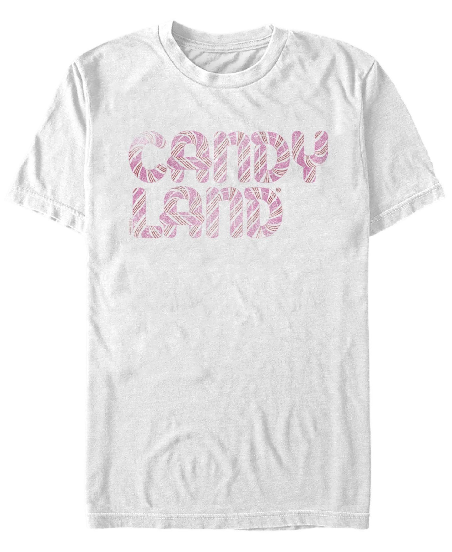 Мужская футболка Fifth Sun Candy Land Logo Distressed Short Sleeve, цвет: Белый — фото 1