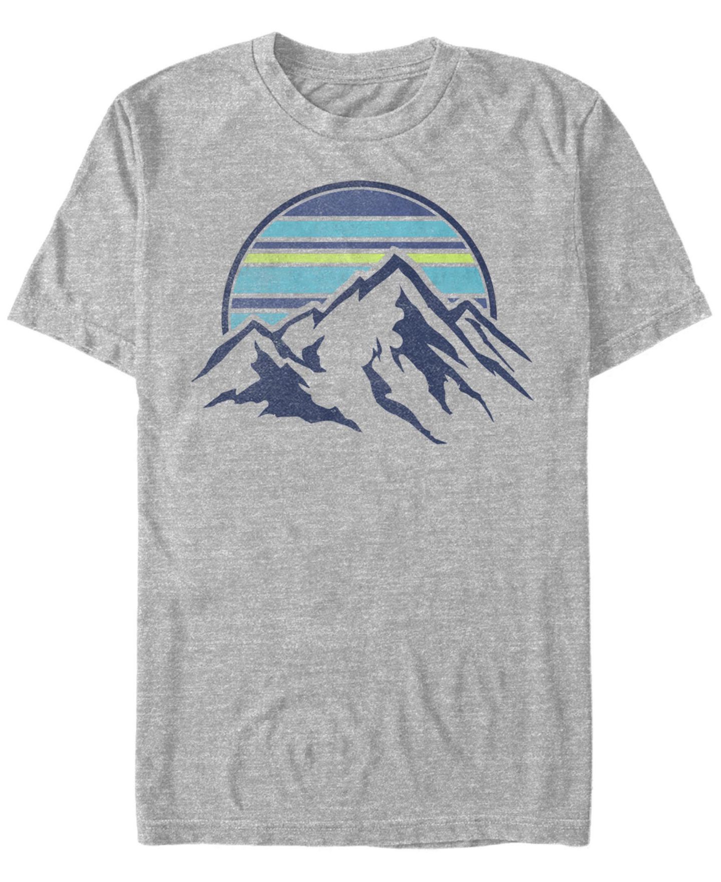 Мужская футболка Fifth Sun Generic Additude Mount Range Pocket Short-Sleeve, цвет: Меланжевый — фото 1