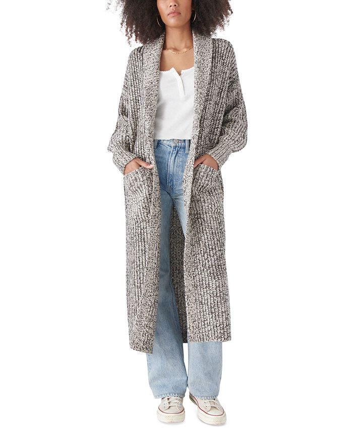 Lucky Brand Open-Front Duster Cardigan - Macy's