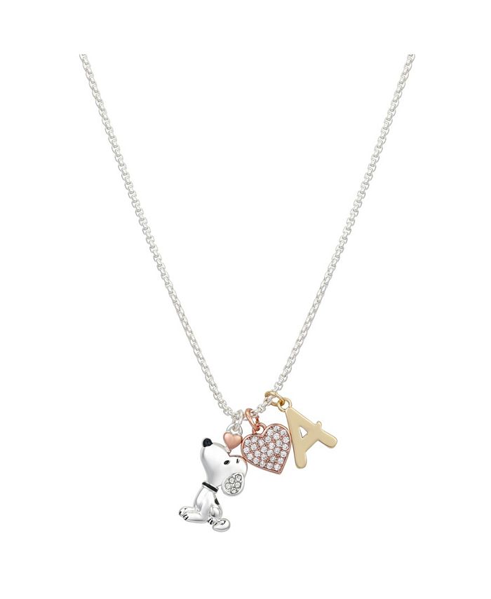 Macys snoopy necklace new arrivals