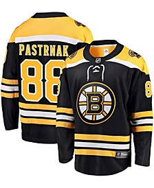 Men's David Pastrnak Black Boston Bruins Home Premier Breakaway Player Jersey