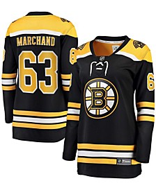 Women's Brad Marchand Black Boston Bruins Home Breakaway Player Jersey
