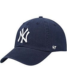 Men's Navy New York Yankees Heritage Clean Up Adjustable Hat