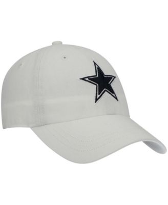Women's White Dallas Cowboys Miata Clean Up Adjustable Hat