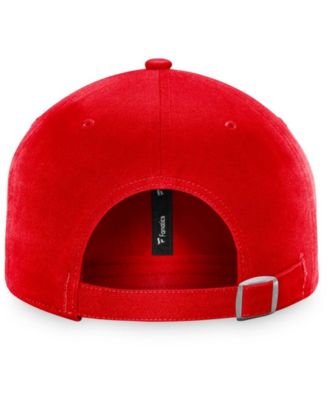 Women's Red Carolina Hurricanes Primary Logo Adjustable Hat