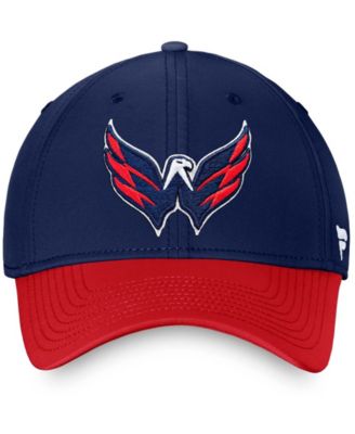Men's Navy Washington Capitals Core Primary Logo Flex Hat
